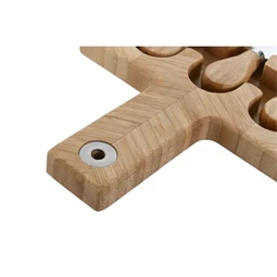 Vágódeszka szett sajthoz 41x18,3x2 cm S/4