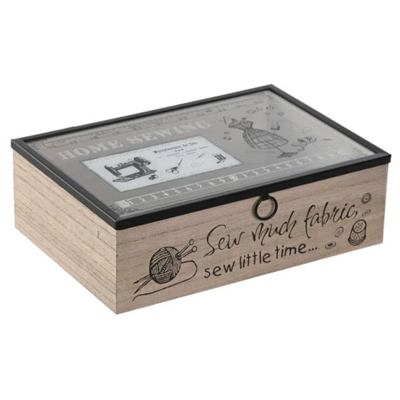 Varrókészlet dobozban 25x17x8 cm