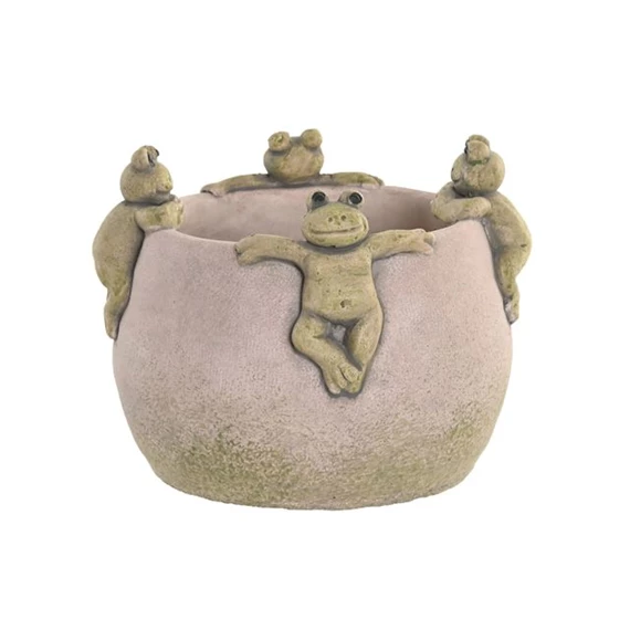 Váza béka 16x16x12 cm