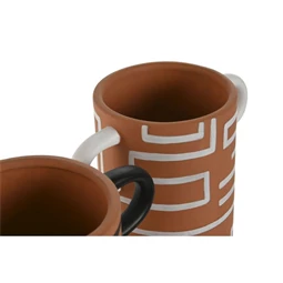 Váza 19x10,6x23,7 cm 2 féle