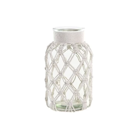 Váza fonott 14x14x26 cm