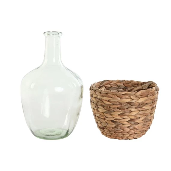 Váza fonott 16x16x25,5 cm 2000 ml