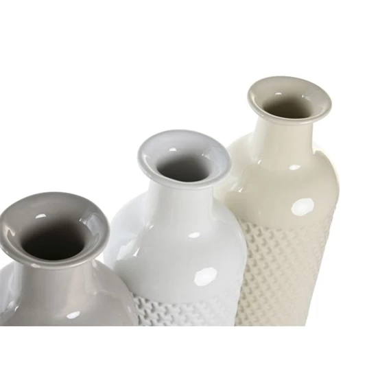 Váza geometrikus 13x13x41 cm 3 féle