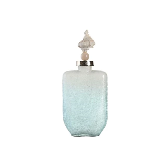 Váza kagylókkal 9x16x36 cm