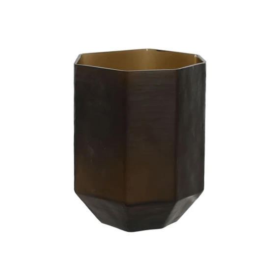 Váza mázas 18x18x22 cm