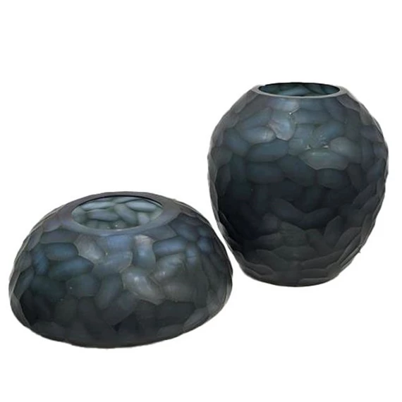 Váza mázas 29x29x30 cm