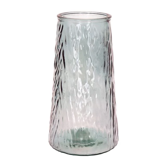 Váza henger texturált 19 cm