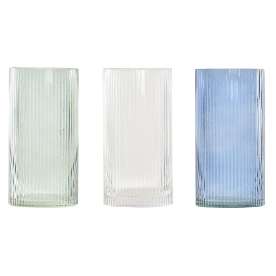 Váza 10x10x20 cm 3 féle