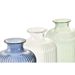 Váza 9x9x21 cm 3 féle