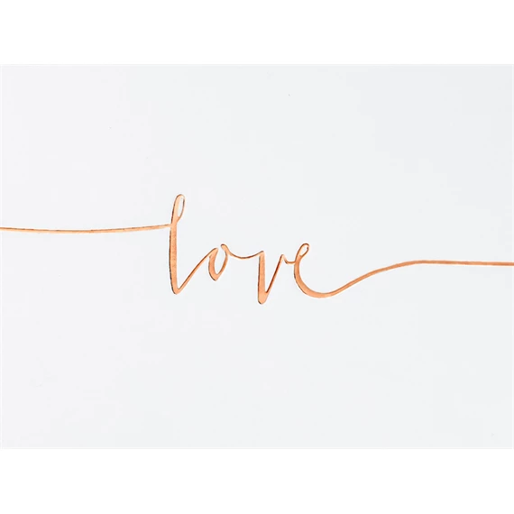 Vendégkönyv szerelem 24x18,5 cm 22 oldal