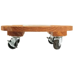 Virágalátét gurulós 30 cm