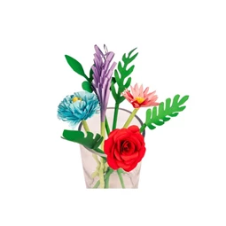 Virágkészítő készlet papírból