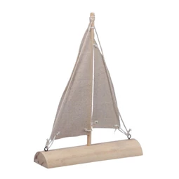 Vitorlás hajó 15,5x4,5x21 cm