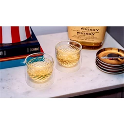 Whiskey pohár, golflabdás 175 ml S/2