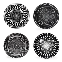 Poháralátét moaré mintával S/4